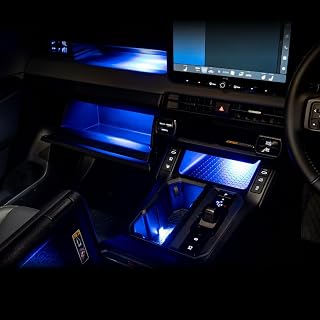 【AXIS PARTS】トヨタ RAV4 適合 型式：60系 年式：R7.12～ ダッシュボード&コンソールランプキット【調光可/LED色選択可】青色/BLUE Bセット（Z/GR SPORTグレード）【メール便発送 時間指定不可】(SM)