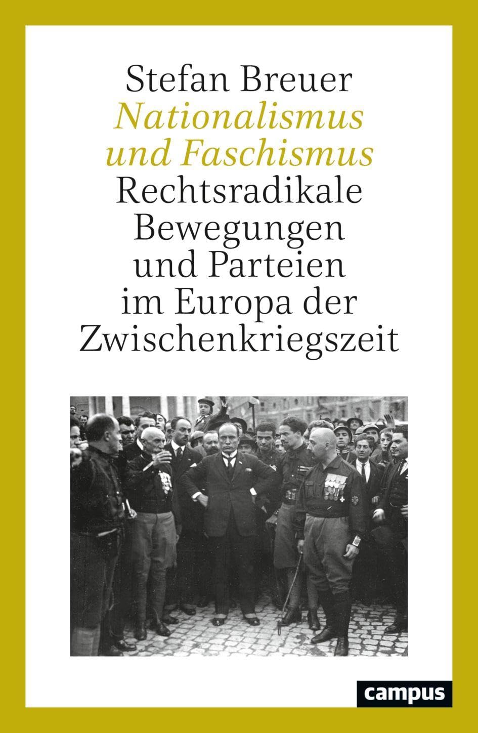 Nationalismus und Faschismus: Rechtsradikale Bewegungen und Parteien im Europa der Zwischenkriegszeit