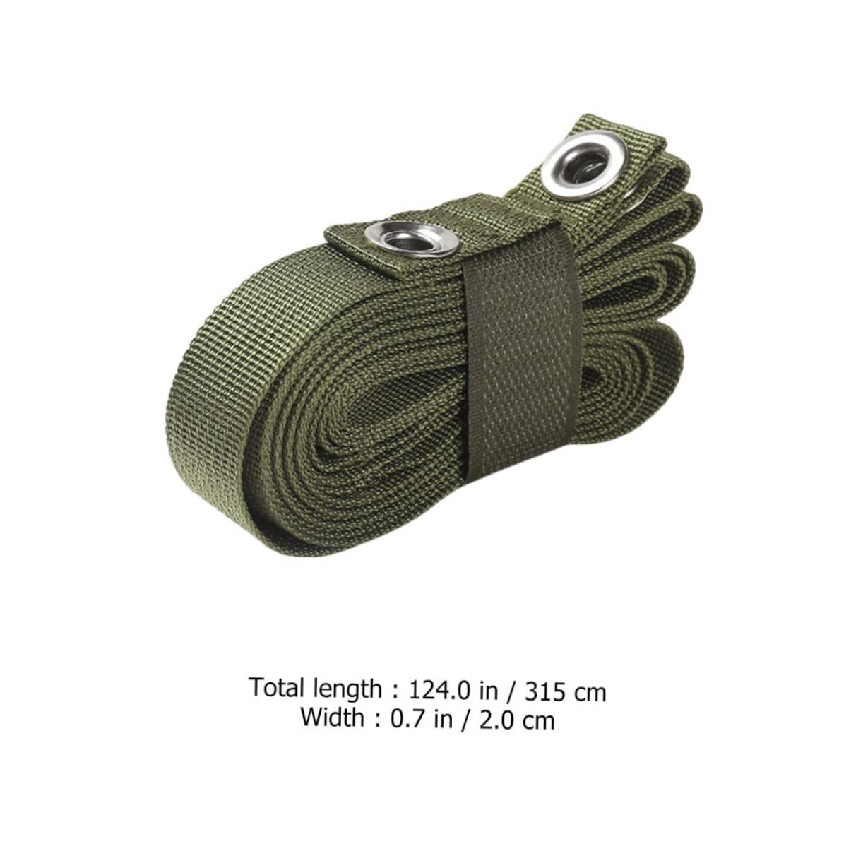 KOMBIUDA Camping Clothesline Strap Multifunctional Tent Hanging Rope for Outdoor Use Portable and Lightweight Clothes Drying Lanyard for Camping Hiking and Travel