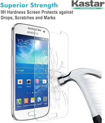 Miniatura 3 de Kastar Protector de pantalla S4 Mini (paquete de 50 unidades), protector de pantalla de vidrio templado prémium para Samsung Galaxy S4 Mini, i9190