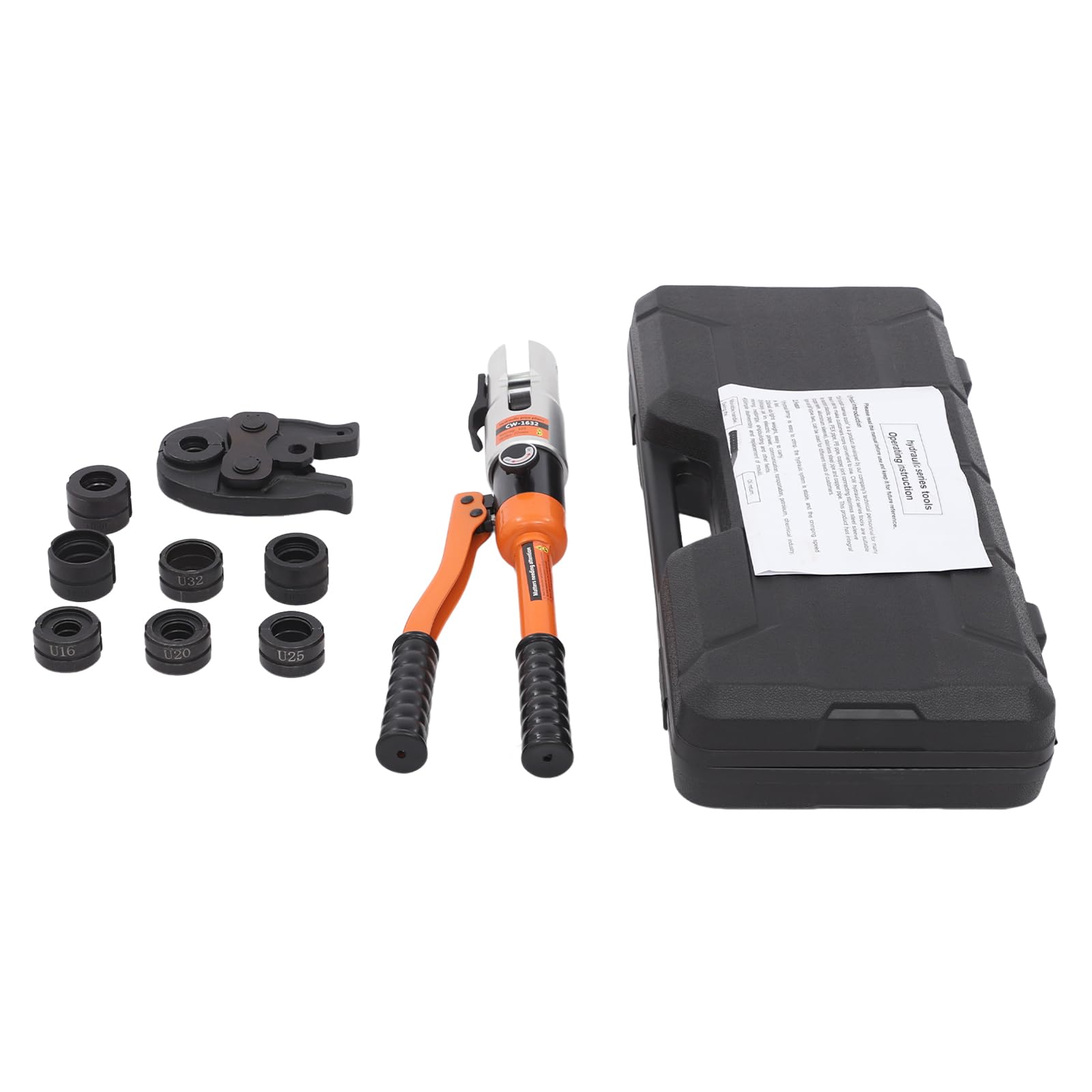 Hydrauliczna prasa do rur – hydrauliczne połączenia rur miedzianych -TH typ U szczypce zaciskowe do rur 16 20 25 32 mm Pex Pipe Crimper szczypce zaciskowe - stal szlachetna PEX prasa tuleje