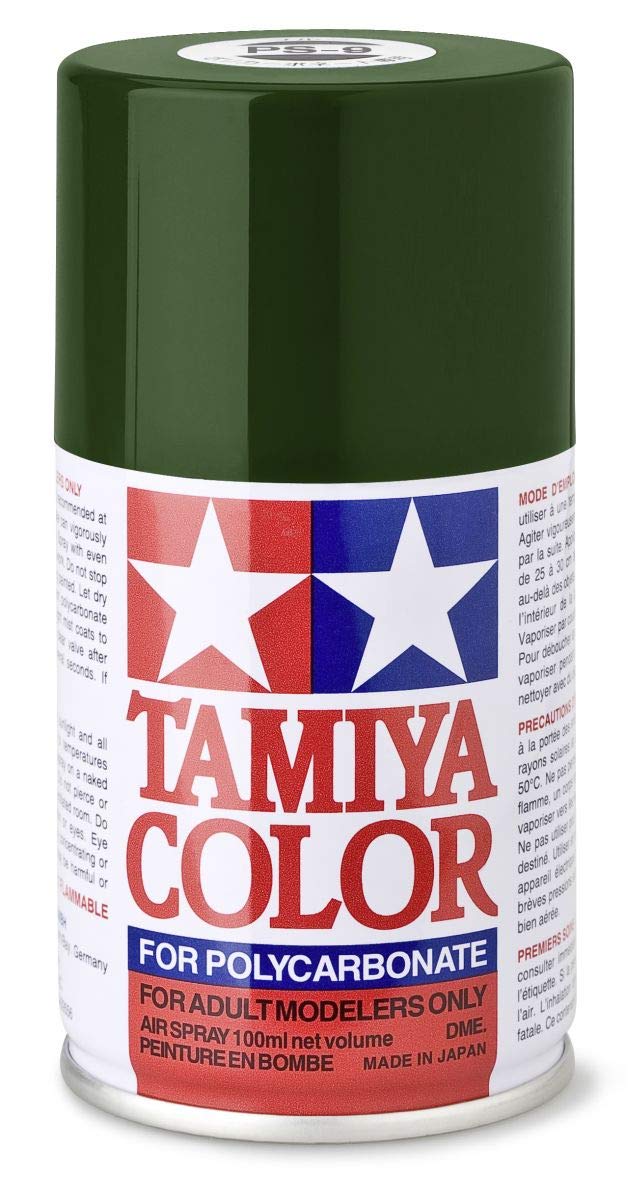 TAMIYA PS-9 Green Polycarbonate Spray Paint 100ml Lexan RC Car Body
