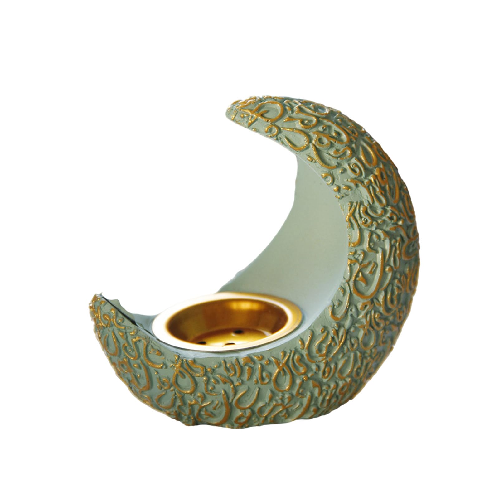 Buxuaaaa Artistic Arabic Stove Resin Incenses Burners Add Elegances for Yogas Studios Meditations Room, for Decors Lover Accessories