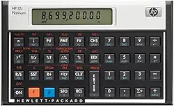 CALCULADORA FINANCEIRA HP 12C PLATINUM, HP, F2231AA#B17 440980010200, PLATINUM