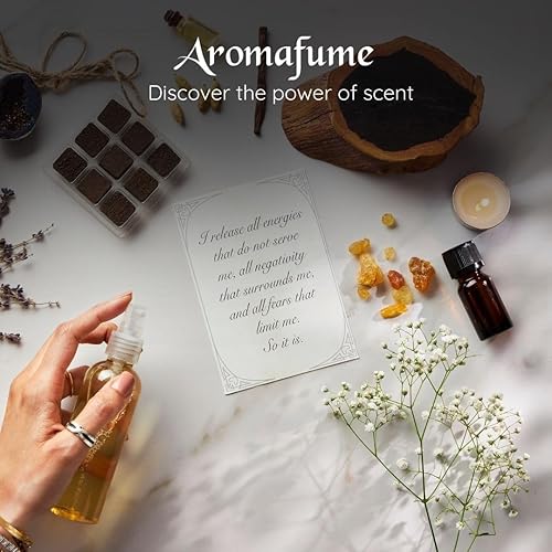 Miniatura 8 de Aromafume - Difusor de aceites esenciales de salvia blanca y lavanda  1.0 fl oz  Extractos de Salvia Apiana y lavanda  Profundiza la relajación, la