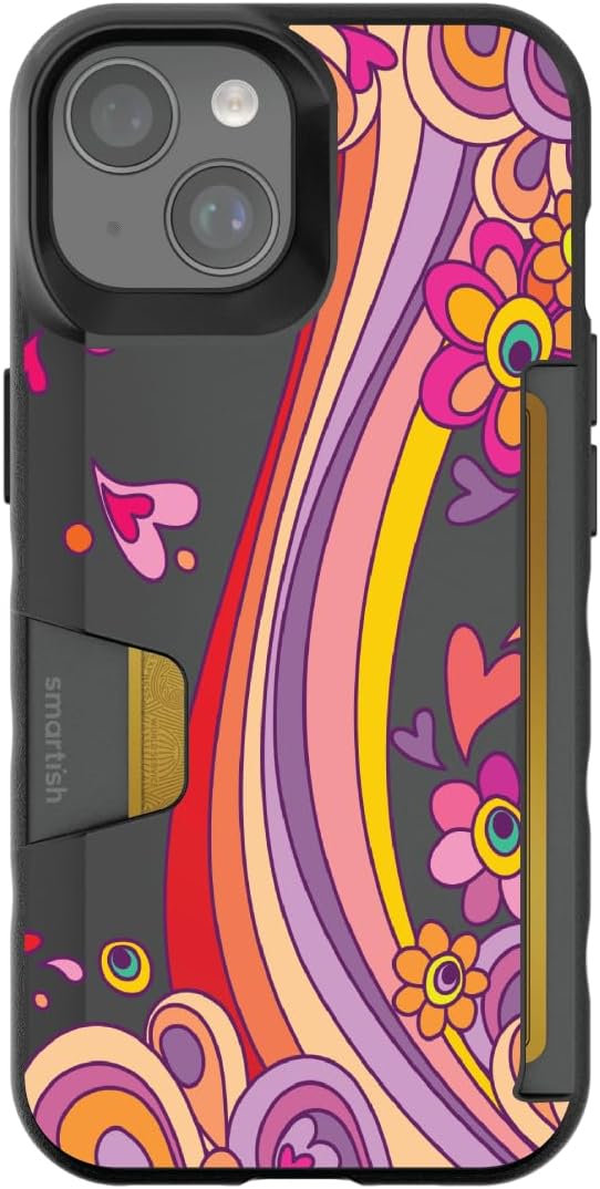 Smartish - Groovy Baby - Wallet Case - Wallet Slayer Vol 1 [Slim + Protective] Credit Card Holder - Fits