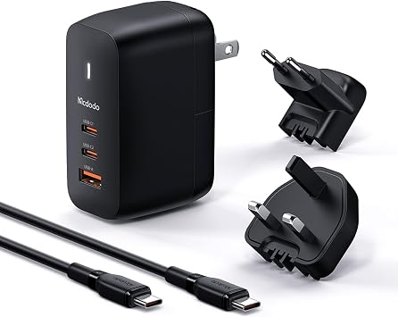 Mcdodo CH-8442 70W GaN3.0 Dual Type-C + USB Universal Seyahat  arj Seti