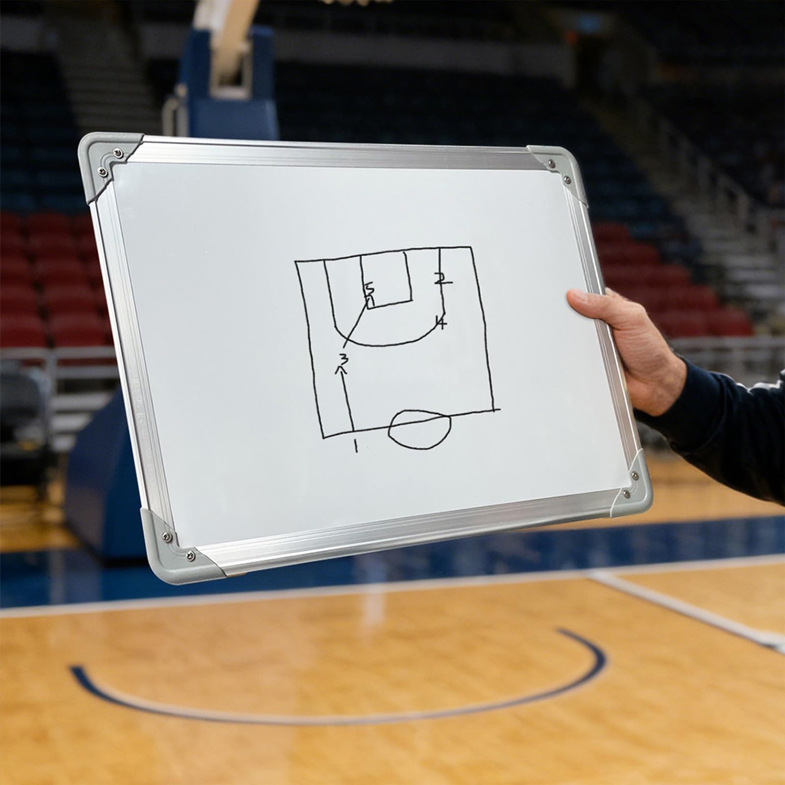 Magnetica Allenatore di Board Portatile, Coaches Lavagna Tattica, Cancellabile, Ideale per Esercitazioni Tattiche e per Annotare I Punti Chiave