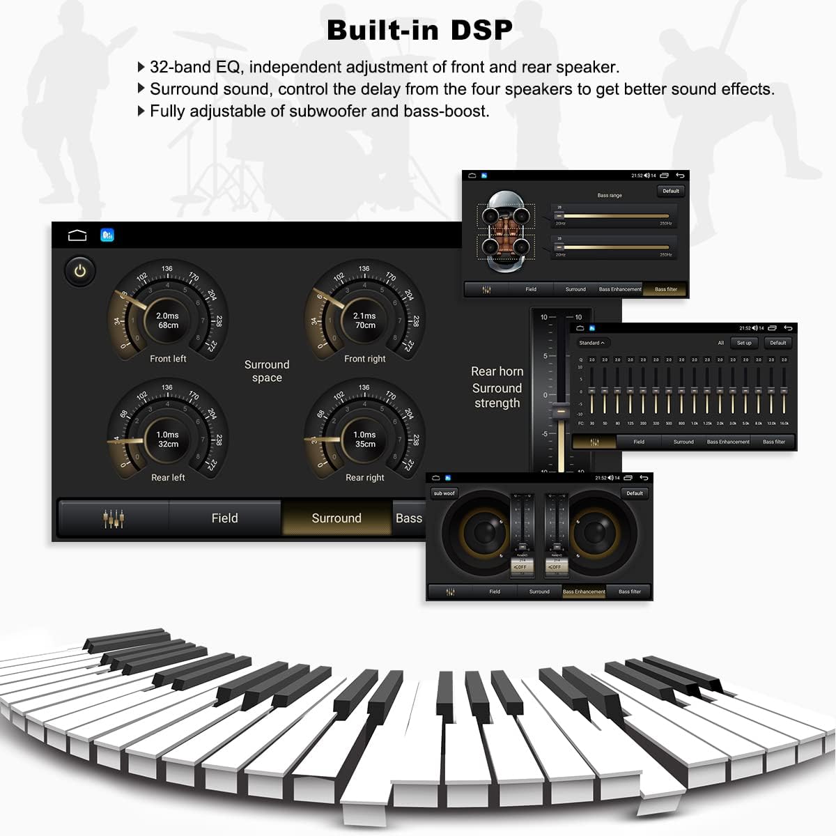 joying newest 10 1 single din android car navigation car touch screen stereo single din car stereo with navigation supports carplayandroid auto5ghz