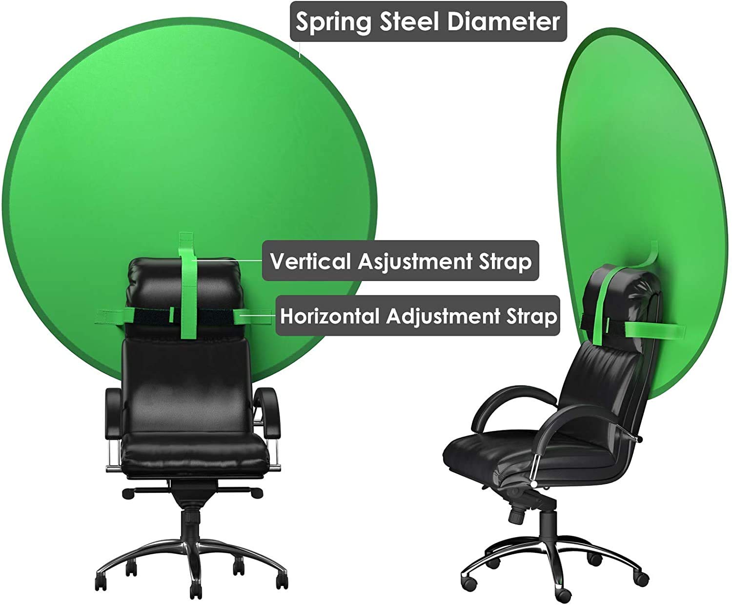 Buy Green Screen, 4.7Ft Portable Green Screen Background for Chair with