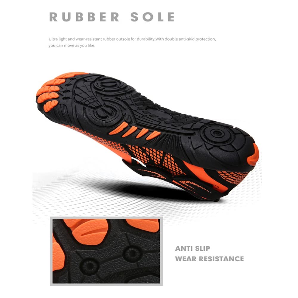 Wygwlg Zapatos Descalzos Mujeres, Colorido Senderismo Zapatos De Agua para Hombres De Secado Rápido Playa Caminar Kayak Surf Zapatos De Entrenamiento