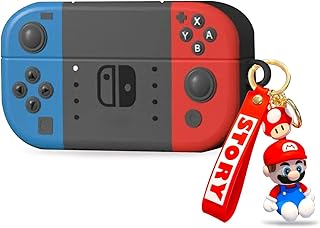 Ambie Sound Earcuffs AM-TW01 用 ケース YAJOJO ワイヤレス イヤーホン かわいい アニメーション 可愛い 人気 萌え 充電ケースカバー カラビナ・キーチェーン付き シリコン保護ケース 落下防止 耐衝撃 防塵 ...