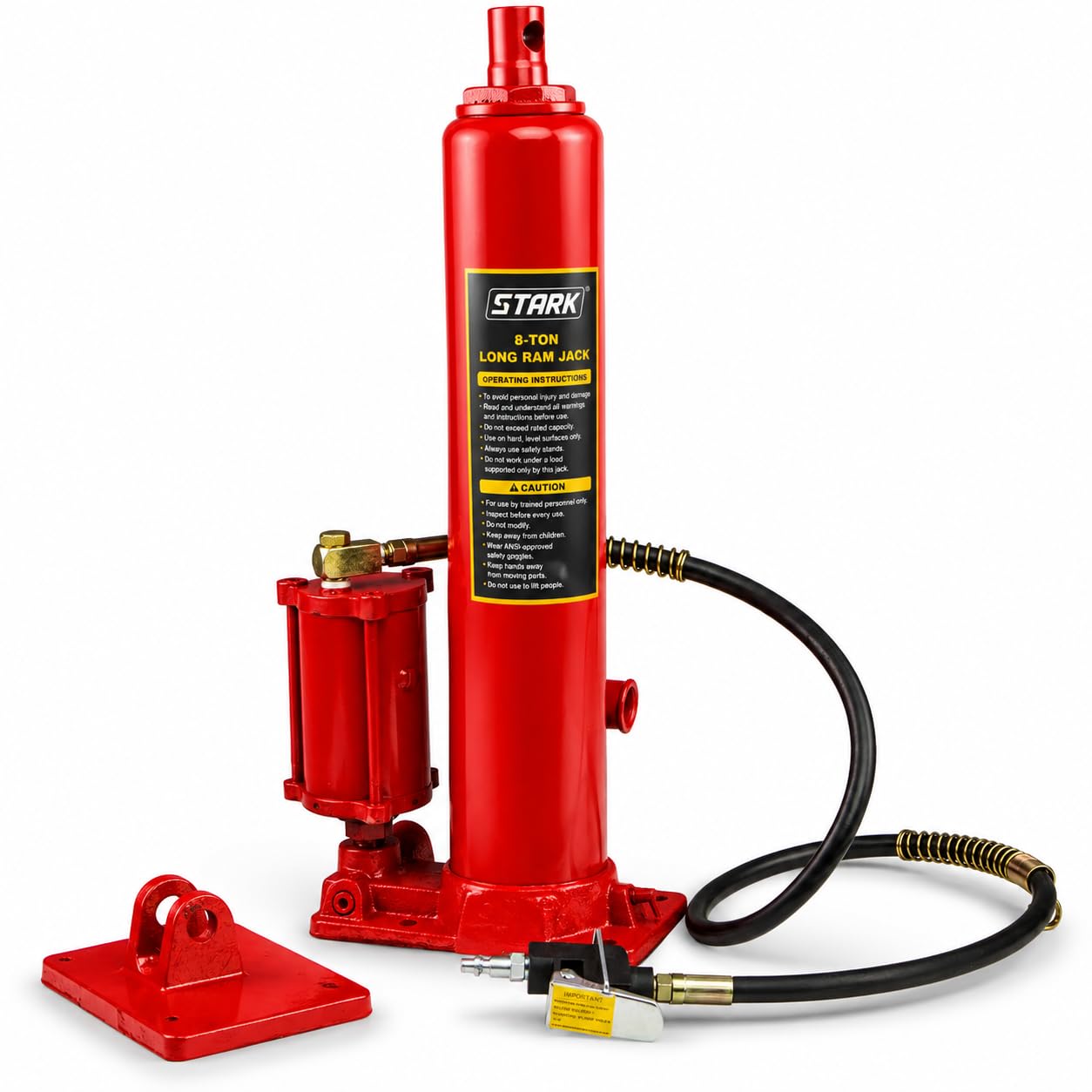 Amazon.com: XtremepowerUS 8 Ton Hydraulic Long Ram Jack