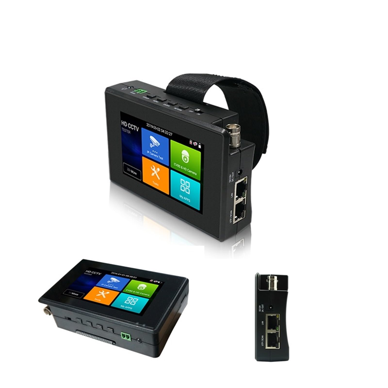Testeur de vidéosurveillance, Testeur De Vidéosurveillance Moniteur Caméra IP 8MP AHD TVI CVI CVBS Testeur De Vidéosurveillance Moniteur Contrôleur PTZ Testeur IPC Rapide POE IPC1800ADH Plus