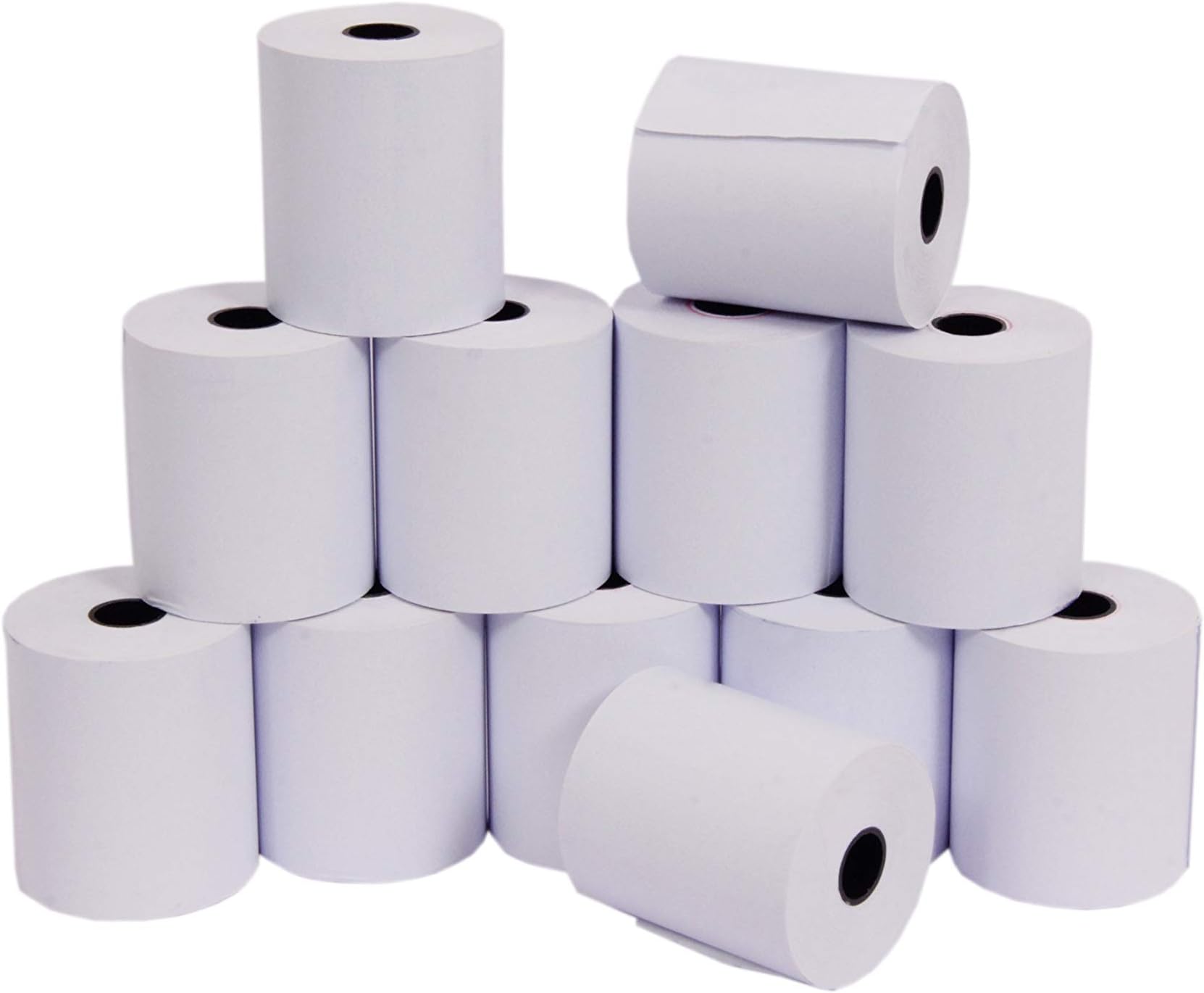 OFFICEWORKS THERMAL PAPER ROLLS (WHITE) 55 MM X 27 METERS (2 INCH)