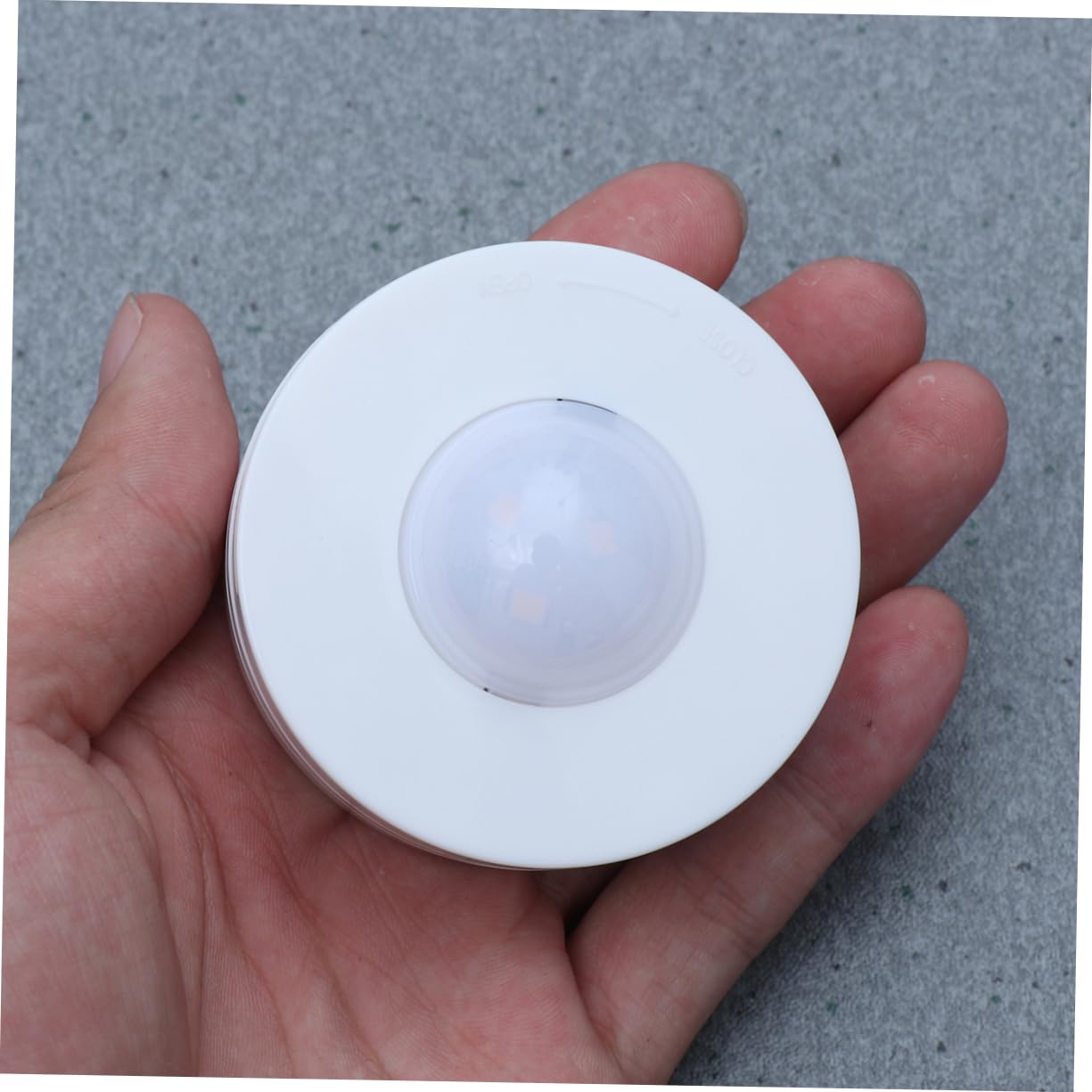 Garneck 6pcs Led Cabinet Lights Adjustable Brightness Touch Control Warm Light Battery Operated Night for Closets Cupboards and Wardrobes