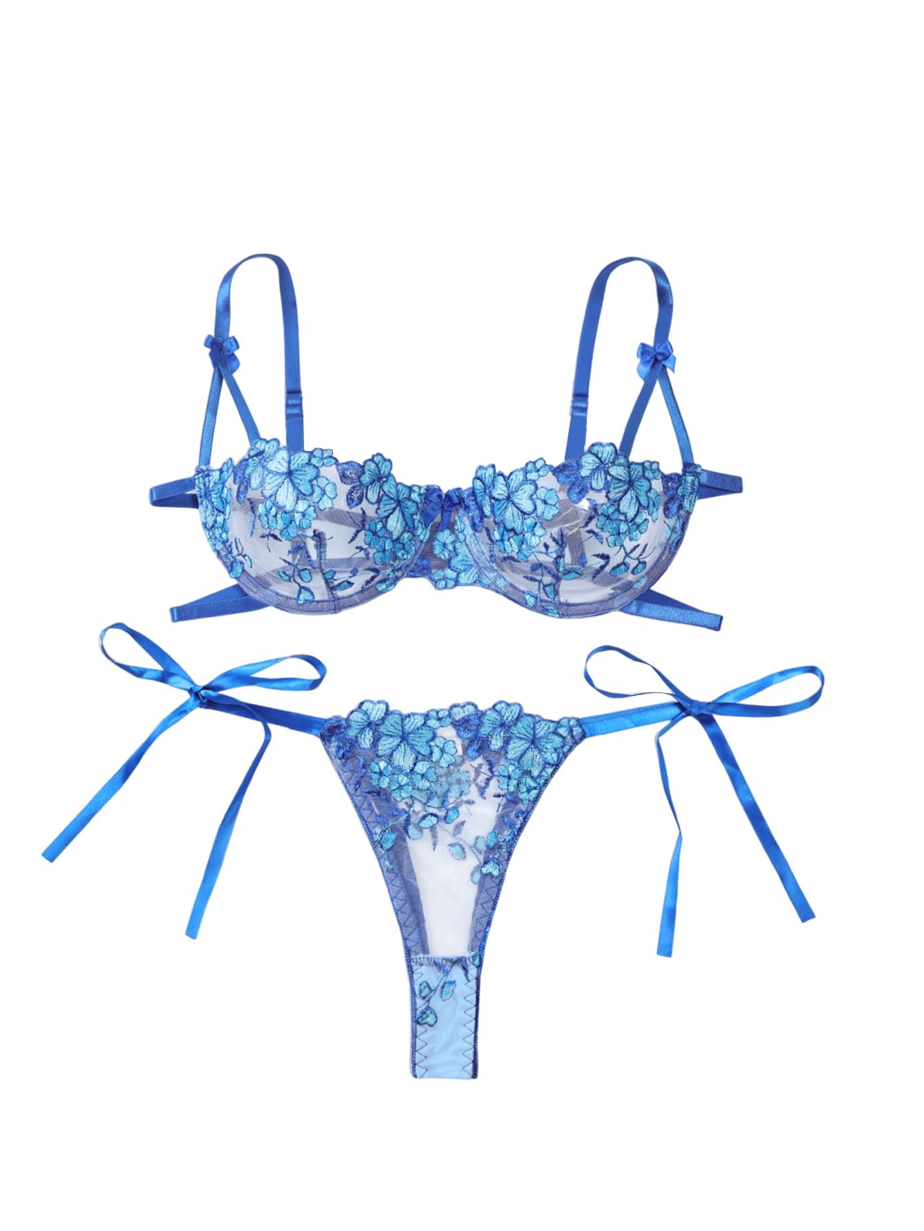 Lilosy Sexy Lingerie Set 2 Piece Women Bra and Panty