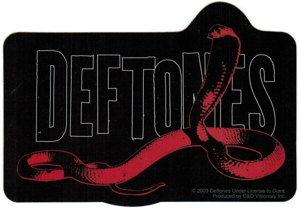 DEFTONES SNAKE STICKER
