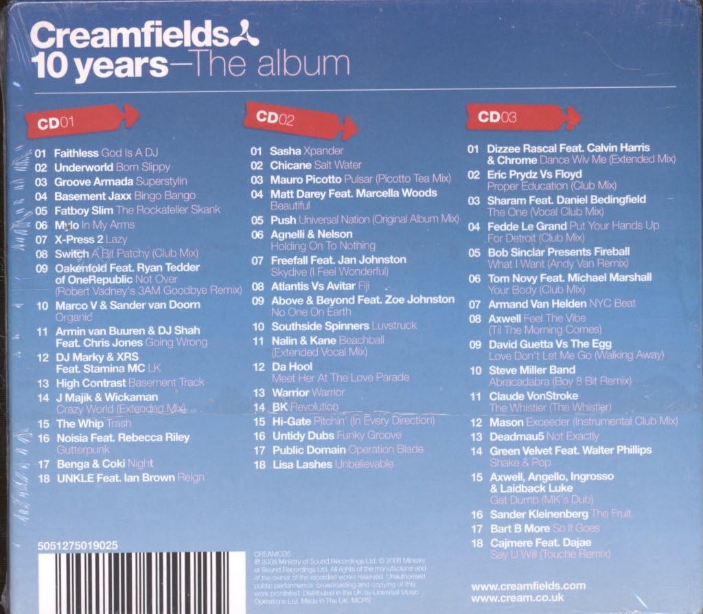 Creamfields 10 Years the Album