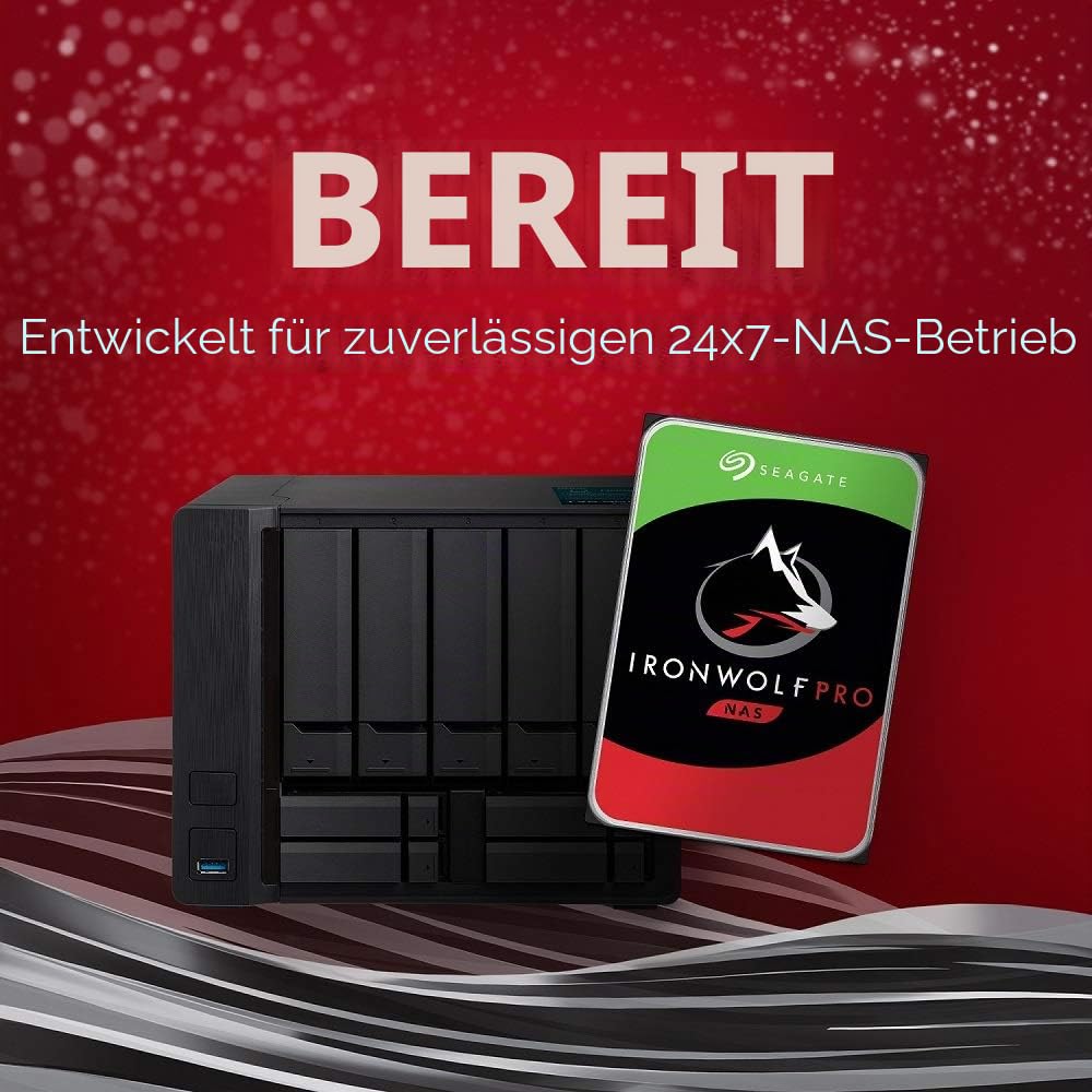 Seagate IronWolf Pro 8TB NAS interne Festplatte HDD - 3,5 Zoll