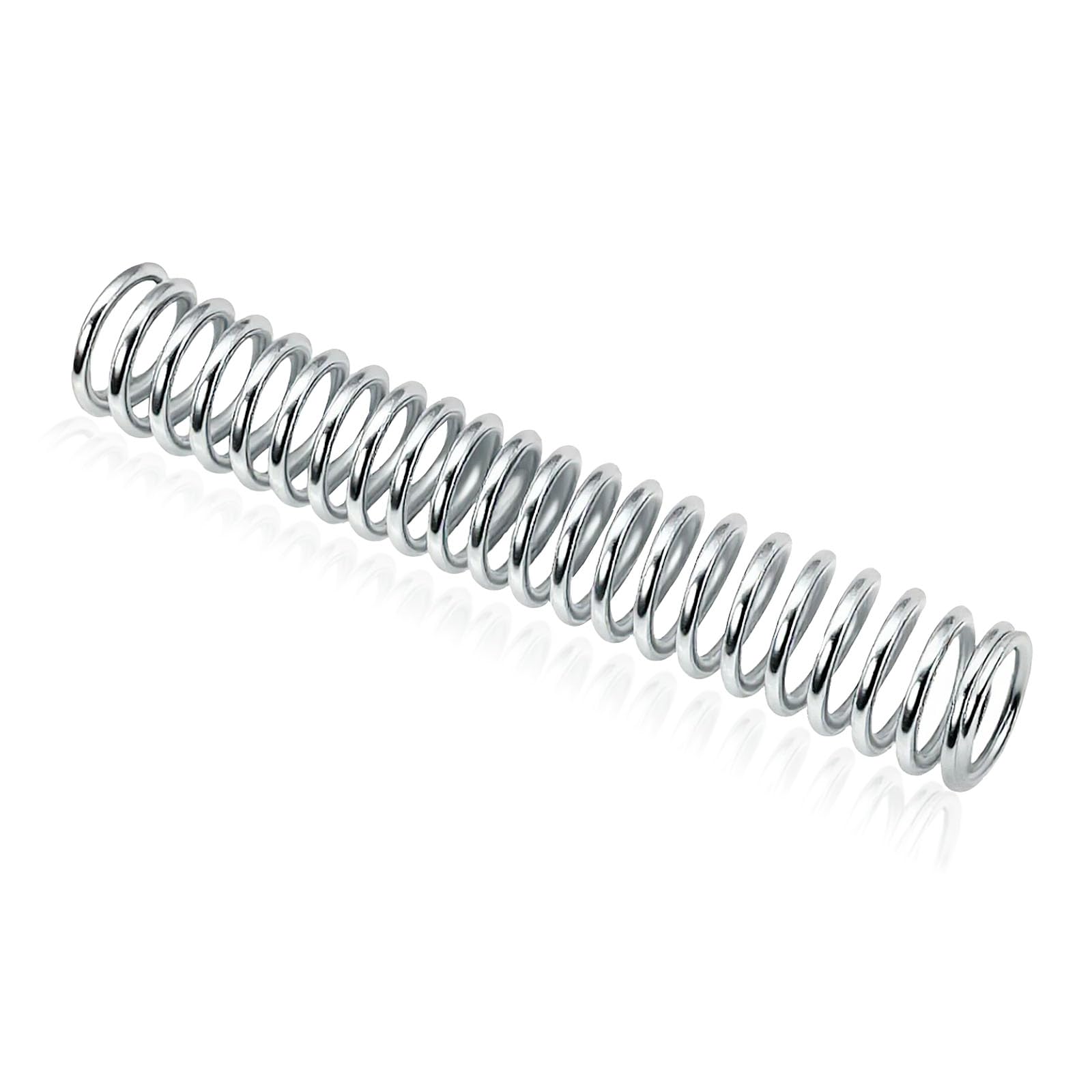 Resorte de compresión SP 9736, resorte de acero, 1 pieza de tamaño de paquete es de 0.15 pulgadas de diámetro y 1-1/8 pulgadas de altura.