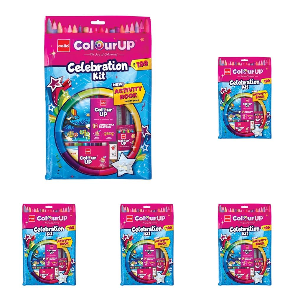 Cello ColourUp Hobby Bag - Art Set for Kids -17 Cello ColourUp Hobby Bag - Art Set for Kids -17
