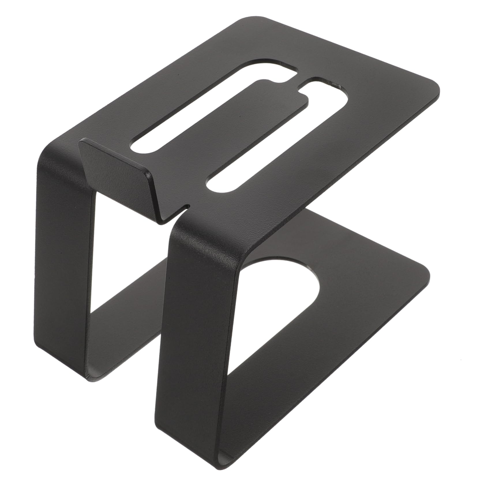 CIYODO Metal Desktop Speaker Stand Sound Speaker Stand for Small Computer Speakers Desk Stand Holder Rear Speaker Stands Sturdy Organized