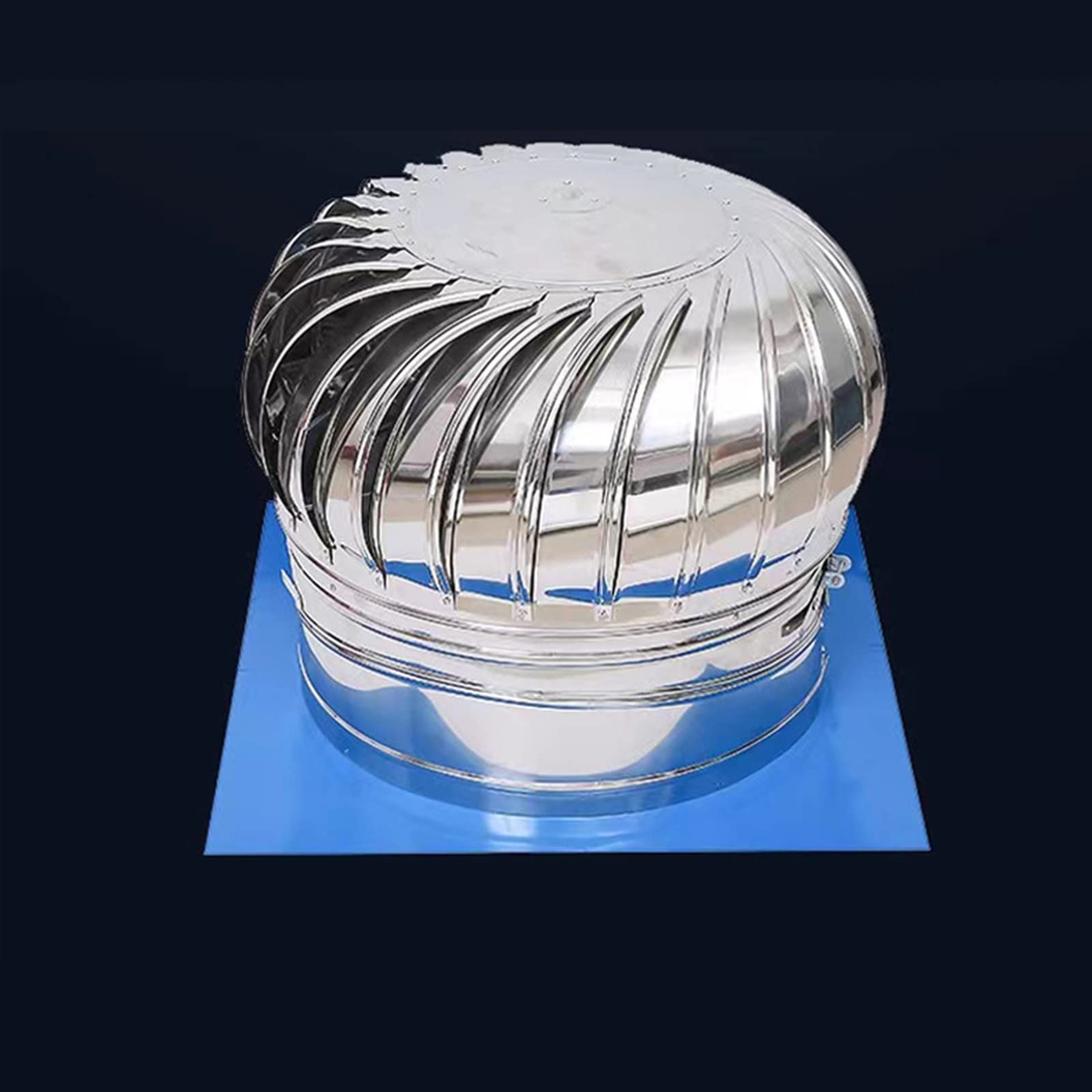 Cappello del camino, cappuccio del camino, cappuccio del camino rotante in acciaio inossidabile, cappuccio del camino anti-corrente d'aria discendente, copertura del ventilatore del tetto, cappuccio d