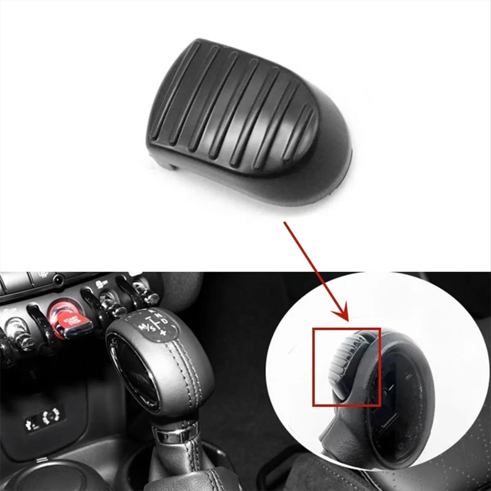 Amazon.co.jp: ギアシフトノブ ミニクーパー用 F54 F55 F56 F57 F60