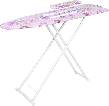 Generic Ironing Board, Full-Size Foldable Ironing Board, Foldable Household Ironing Board, Extended Ironing Board Outside with Heat-Resistant Cover,Pink