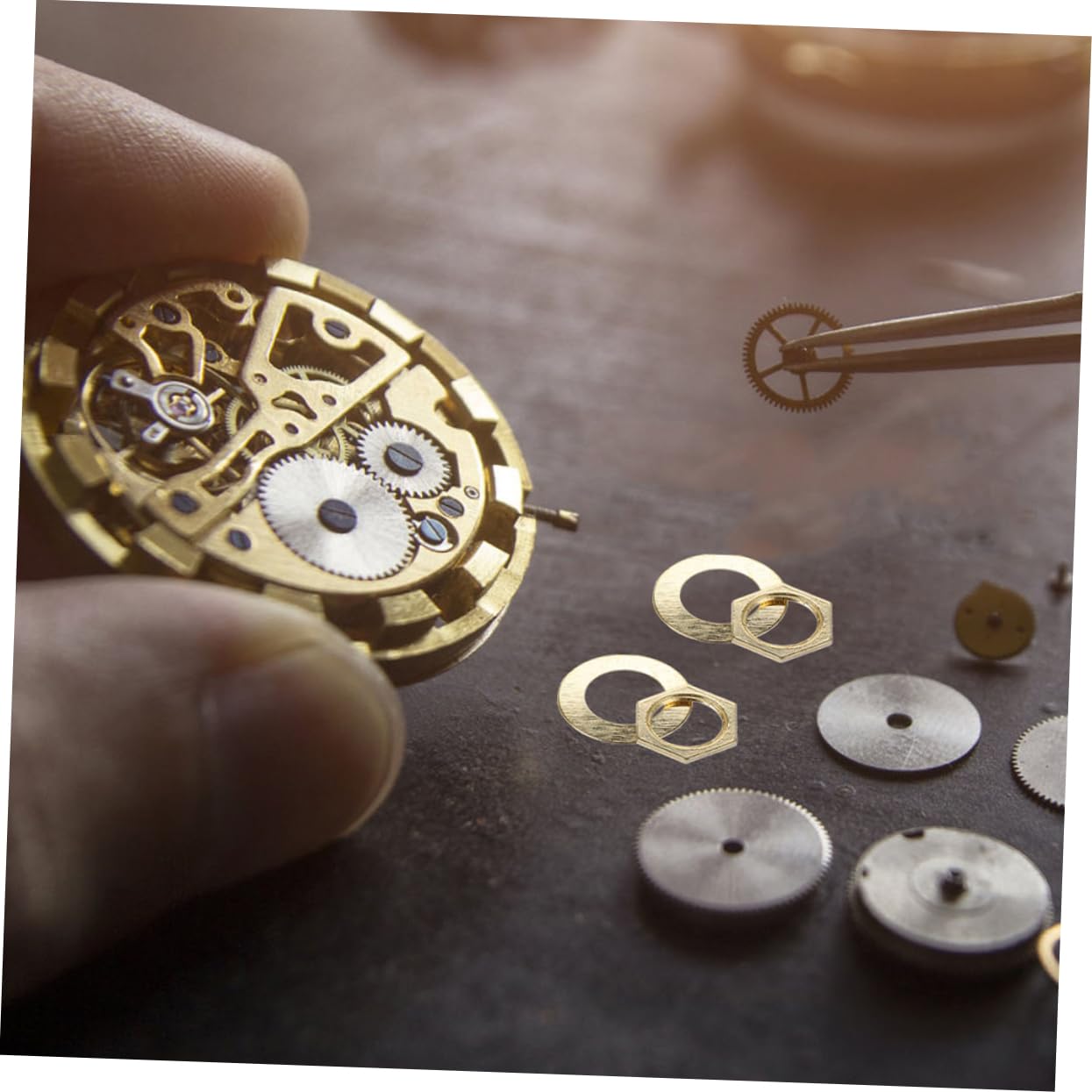 Kit De Réparation Horloge Murale – 11 Écrous Et Rondelles Pour Mécanisme Quartz