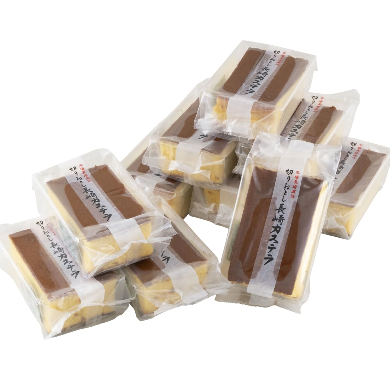 Amazon.co.jp: 【 訳あり 】 カステラ 切り落とし セット 10パック
