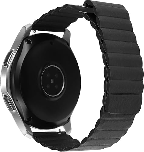 Miniatura 5 de MaKTech Correa de cuero,Correa de pulsera de 0.866 in para Samsung Galaxy Watch,Reloj HuaWei