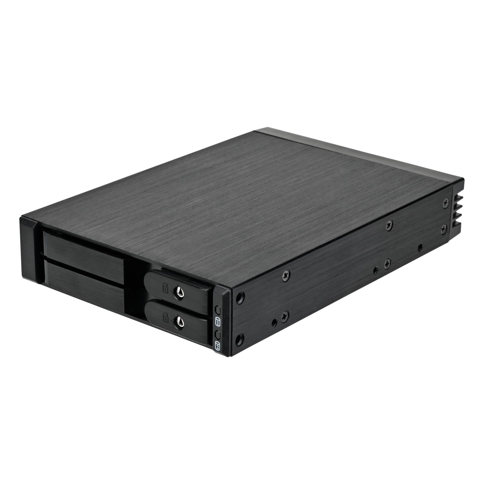 Silverstone FS202-3.5'' Device Bay to Two 2.5'' SAS/SATA Tray-Less Hot-Swap Slots, SST-FS202B-V2