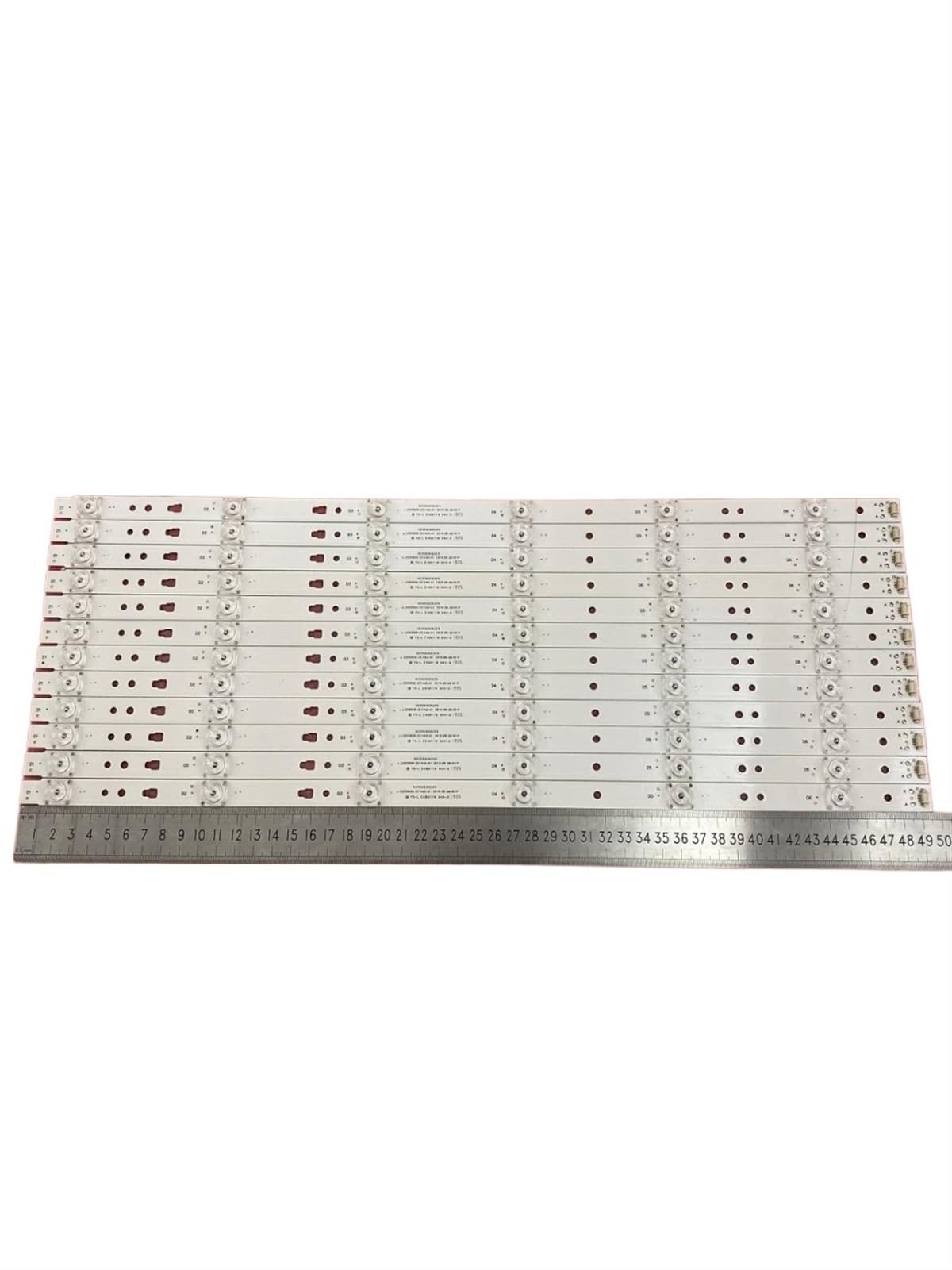 LED Backlight Compatible with LE50K5500TF Pioner PLE5006 MTV-5031LTA2 LT-50EM76 50C550 PLDED5068A-E LED50D06-ZC14AG-01 LED50D6-ZC14 Color 12pcs Set 1 TV