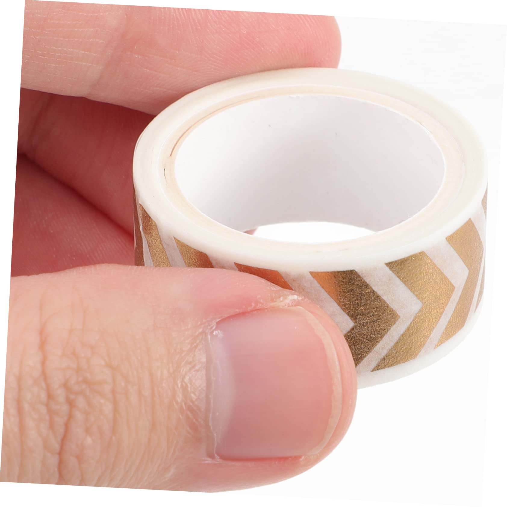 Operitacx 60rotoli Nastro Adesivo Decorativo Carta Washi Con Design Oro Per Scrapbooking Diario e Progetti Fai Da Te Versatile Di Nastri Adesivi Per Decorazioni Creative e Album Fotografici