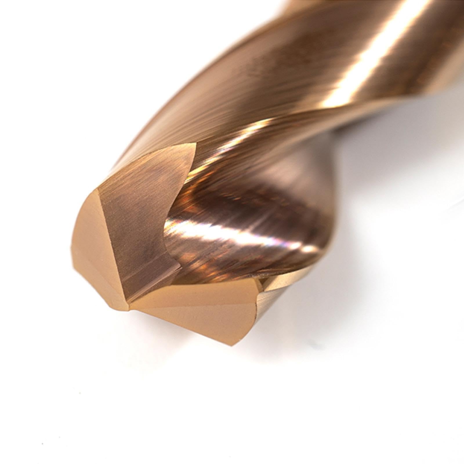 Brocas de carburo de tungsteno macizo de diámetro D2,6-d20, brocas de tungsteno macizo Hrc55, mango recto CNC, para perforación de orificios de metal, hierro y acero (CHINA/11,4 mm)