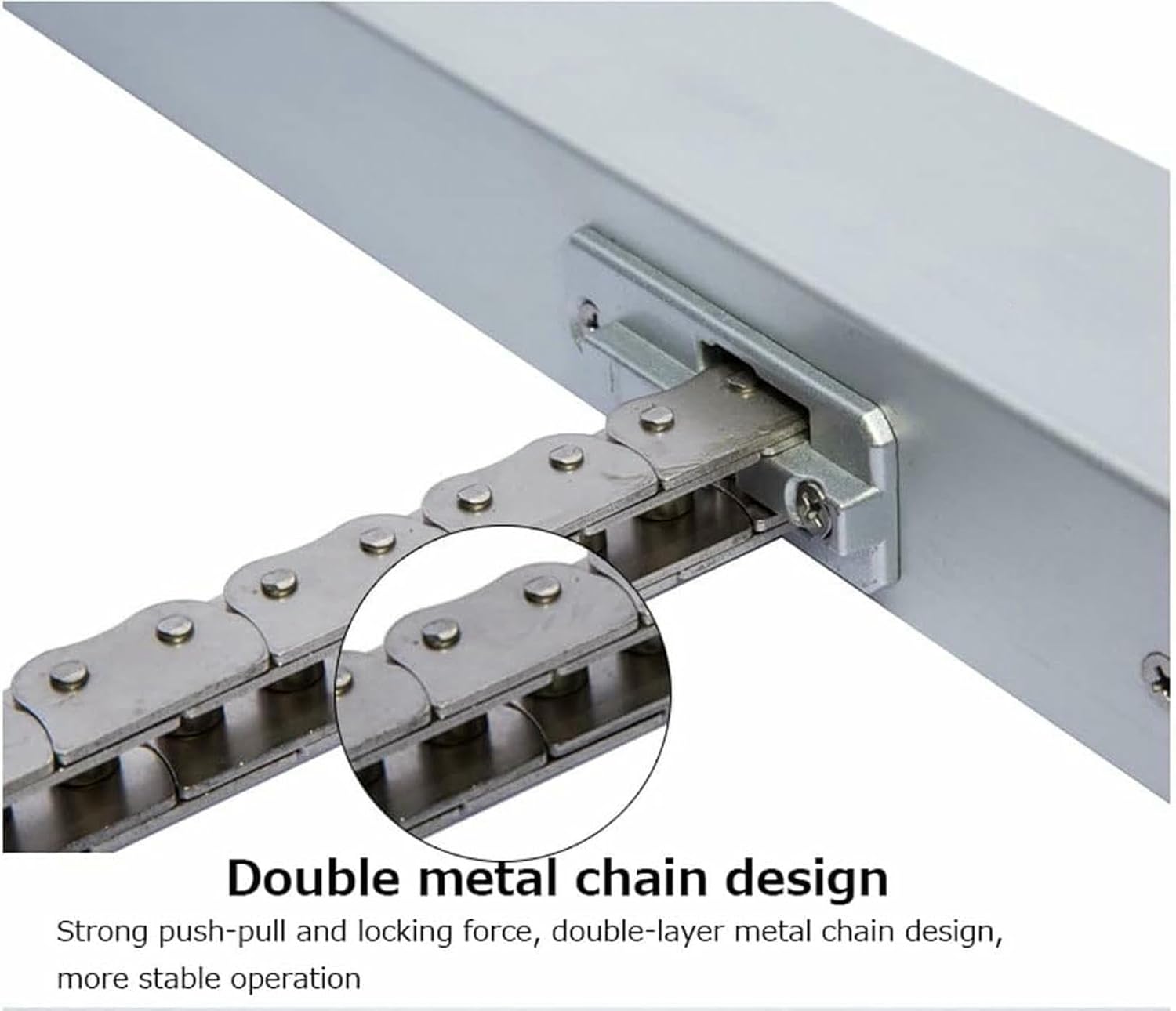 Electric Window Opener with Remote Control & Wall Switch - 500mm Chain Actuator for Skylight, Conservatory & Roof Vent Automation