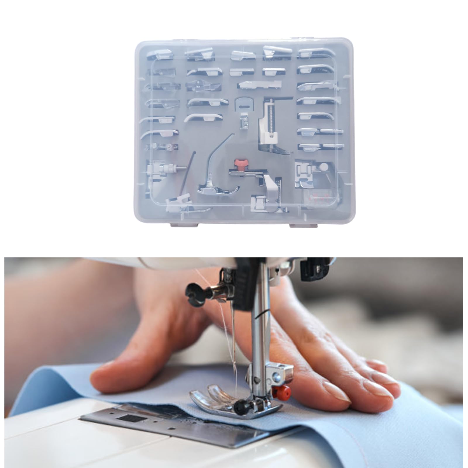 Generisch Set di accessori per macchine da cucire da 32 pezzi per macchine