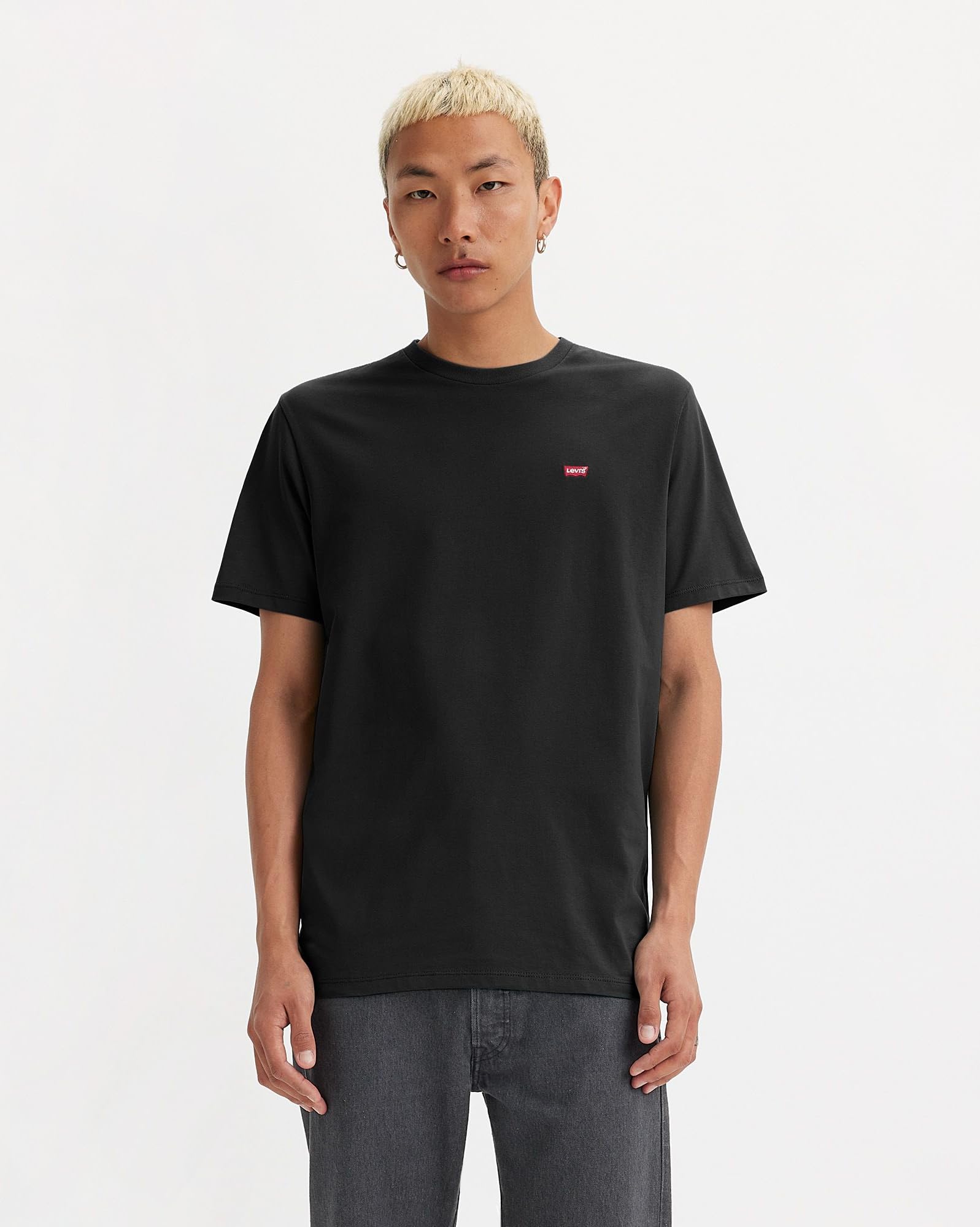 Levi's Męski Oryginalna Koszulka, Mineral Black