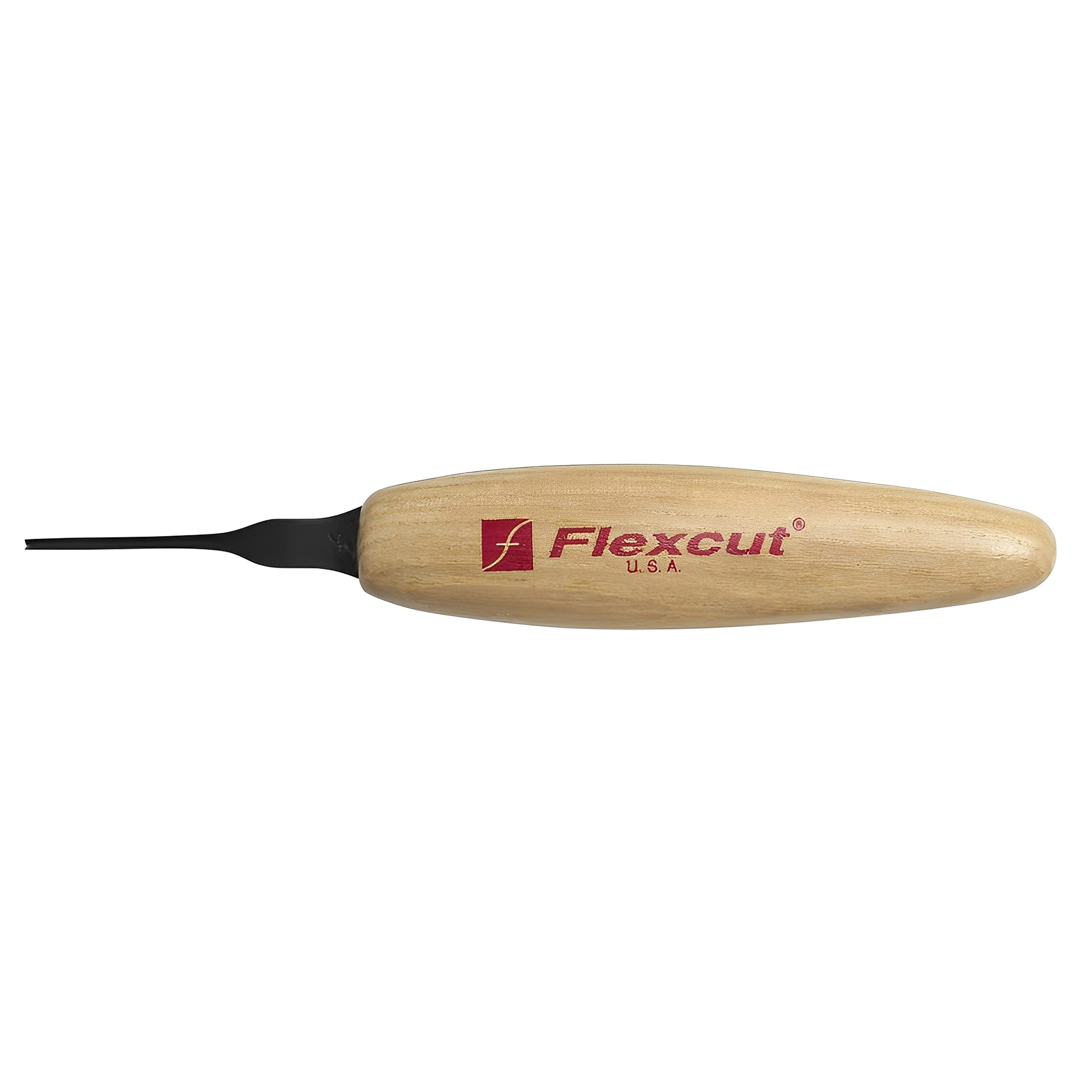 Flexcut Micro V-Tool - Razor Sharp Wood Carving -11