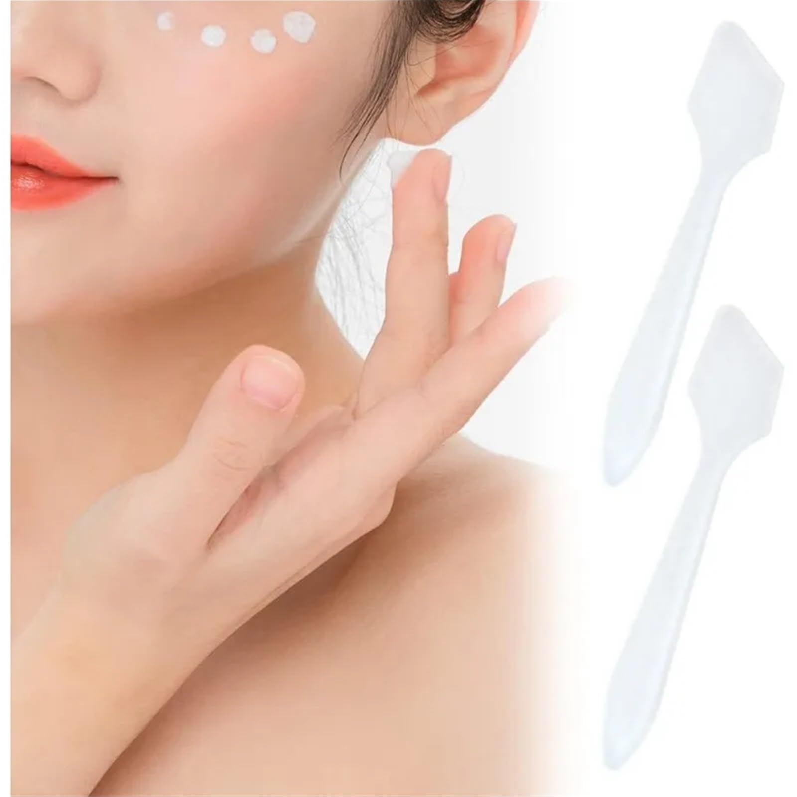 Juego de 400 mini espátulas de maquillaje para mascarilla, cuchara para mezclar, juego de herramientas de belleza