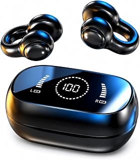 neQra Clipy M47 Earbuds | TWS Earphone | Bluetooth 5.3 with Mic | Clip Fit | Hi-Fi Stereo Sound | LED Battery Display |12H... Price In India
