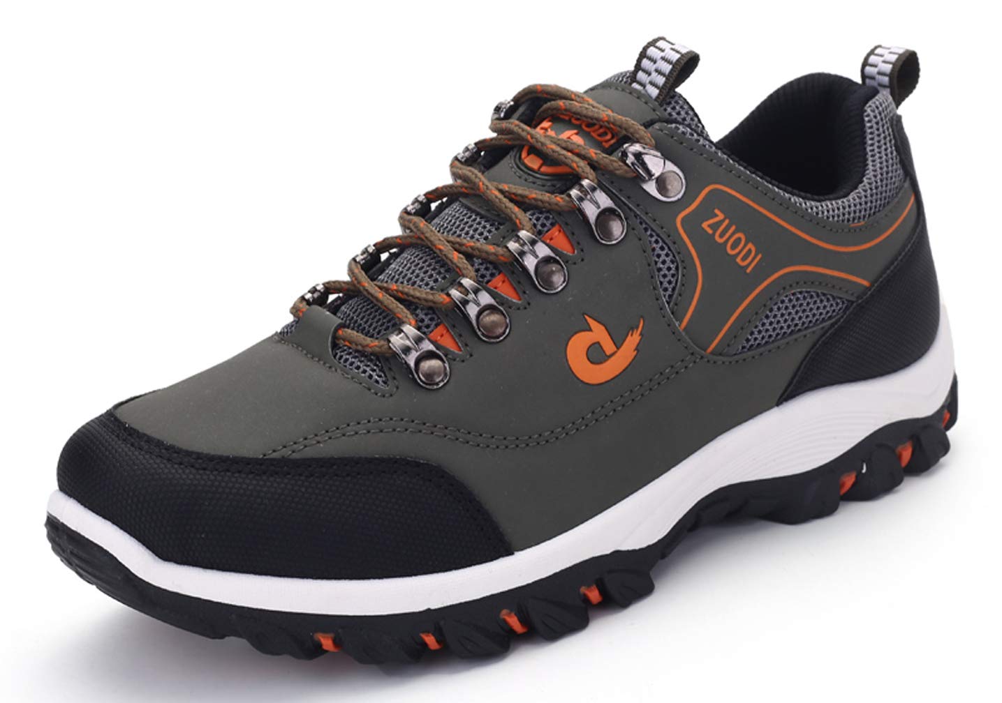 Męskie buty turystyczne na zewnątrz wspinaczka trekkingowa obuwie wodoodporne trampki do biegania buty sportowe antypoślizgowe, - Jasnozielony - 47 EU