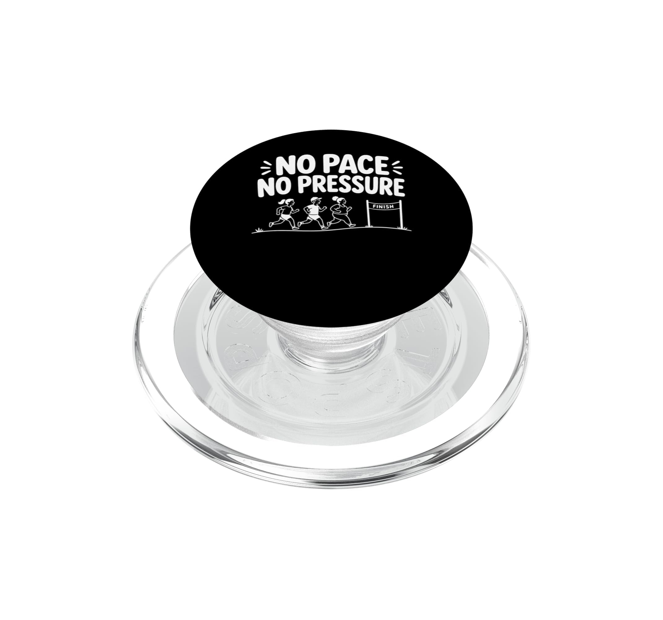 PopGrip para MagSafe No Pace No Pressure un soporte divertido para runners 6