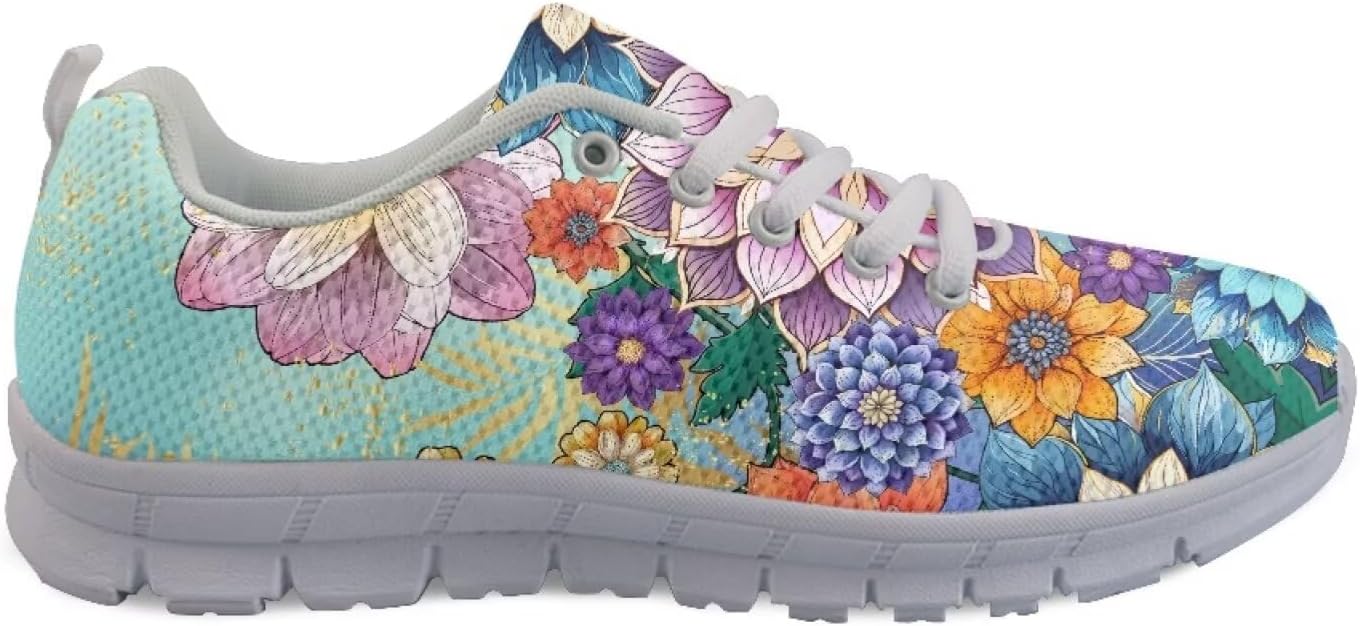 Agoviwo Cute Graphic Shoes for Women Fashion Walking Shoes Tennis Trainers Lightweight Shoes for Spring, Summer