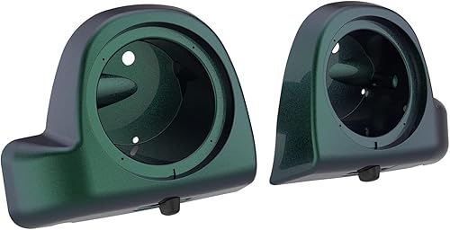 Miniatura 8 de Caja de altavoces de 6.5 pulgadas para kits de carenado inferior ventilado Rushmore para Harley Touring Road Glide, Road King, Street Glide, Electra