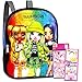 Rainbow Studios High Backpack Set for Kids, Girls - Bundle with 11 Inch Unicorn Stickers and More (Girls Elementary School) School supplies