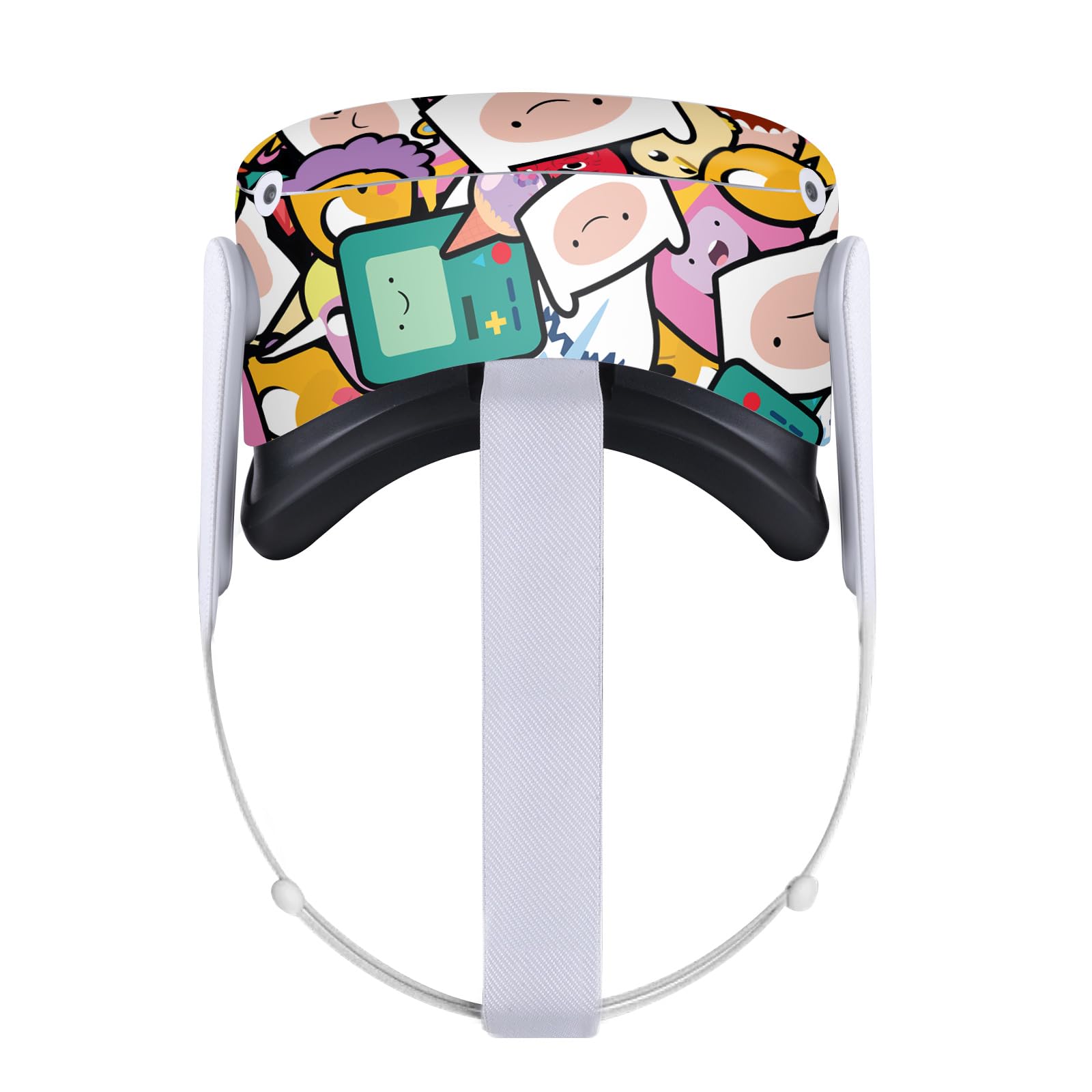 Head Case Designs Officially Licensed Adventure Time Pattern Graphics Vinyl Sticker Skin Decal Cover Compatible with Meta Quest 2