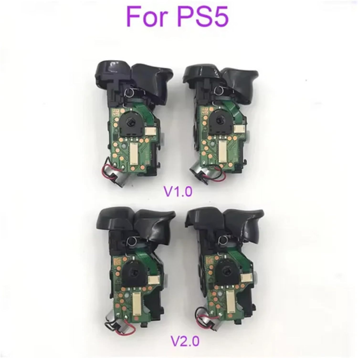1 Set Adaptive Trigger Button Assembly with Haptic Feedback Vibration Board for Dual Sense L1/L2-R1/R2 Model 020